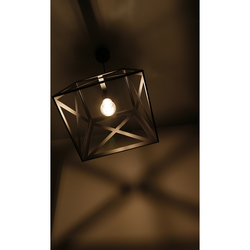 Chandelier on a string ORIGAMI 1xE27/40W/230V