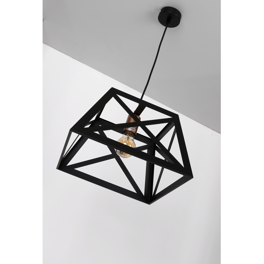 Chandelier on a string ORIGAMI 1xE27/40W/230V