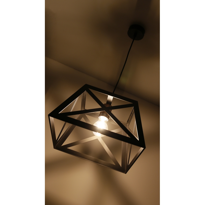 Chandelier on a string ORIGAMI 1xE27/40W/230V