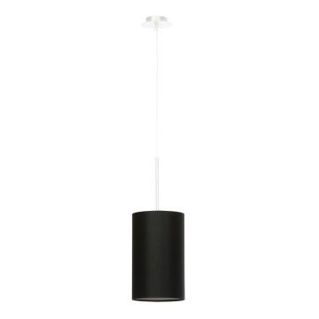 Chandelier on a string OTTO 1xE27/60W/230V d. 15 cm black