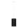 Chandelier on a string OTTO 1xE27/60W/230V d. 15 cm black