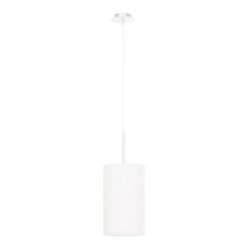 Chandelier on a string OTTO 1xE27/60W/230V d. 15 cm white