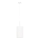 Chandelier on a string OTTO 1xE27/60W/230V d. 15 cm white