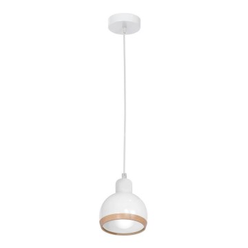 Chandelier on a string OVAL 1xE27/60W/230V white