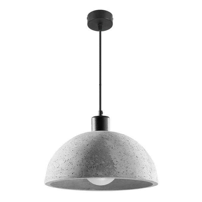 Chandelier on a string PABLITO 1xE27/60W/230V concrete