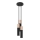 Chandelier on a string PABLO 3xGU10/40W/230V black/beech
