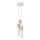 Chandelier on a string PABLO 3xGU10/40W/230V white/beech
