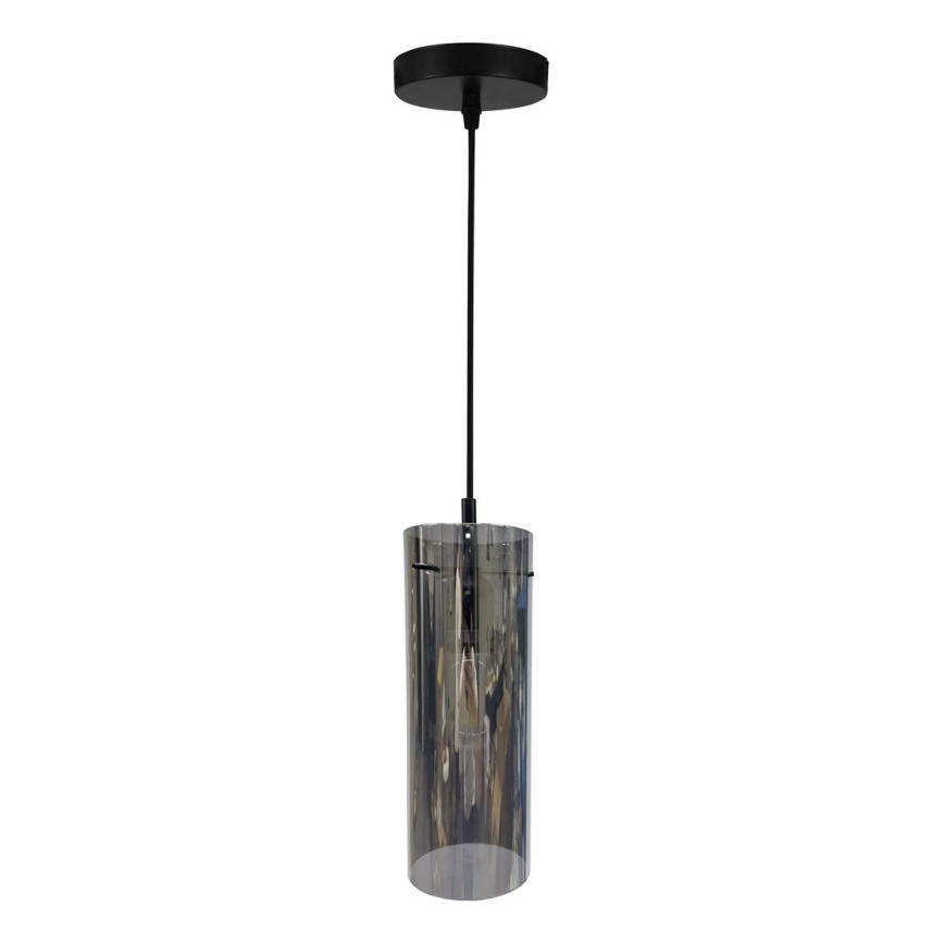 Chandelier on a string PADOVA 1xE27/15W/230V black