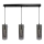 Chandelier on a string PADOVA 3xE27/15W/230V black