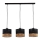 Chandelier on a string PAGLIA 3xE27/60W/230V 60 cm rattan