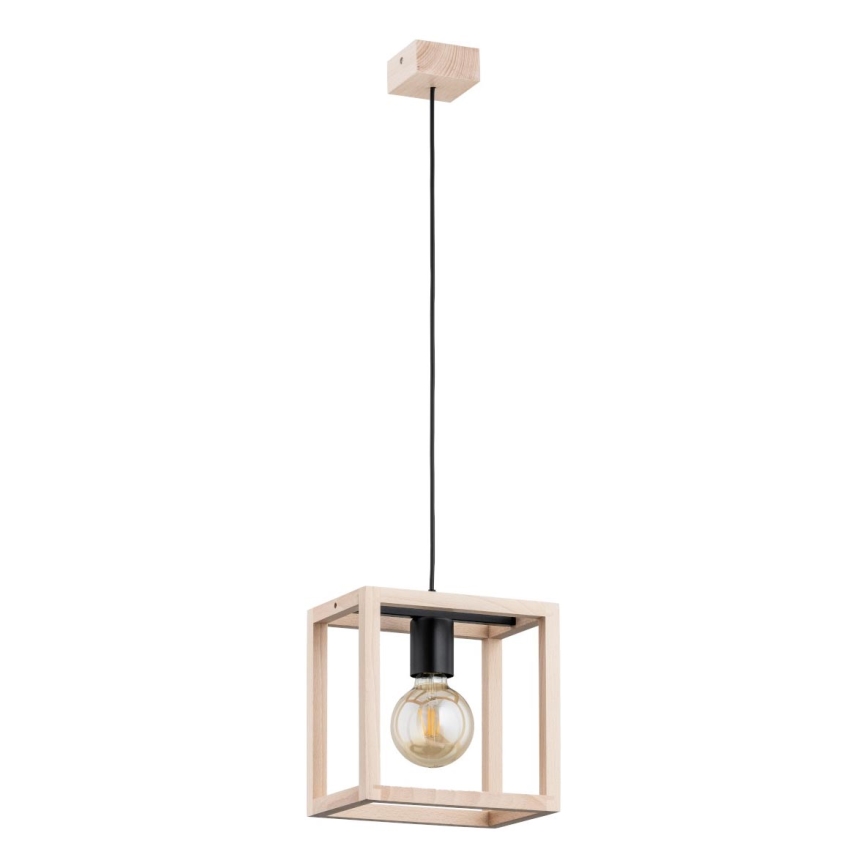 Chandelier on a string PAKO 1xE27/15W/230V beige