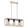 Chandelier on a string PAKO 3xE27/15W/230V beige