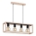 Chandelier on a string PAKO 4xE27/15W/230V beige