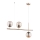 Chandelier on a string PALERMO 3xE14/40W/230V