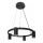 Chandelier on a string PARIS 4xGU10/12W/230V black