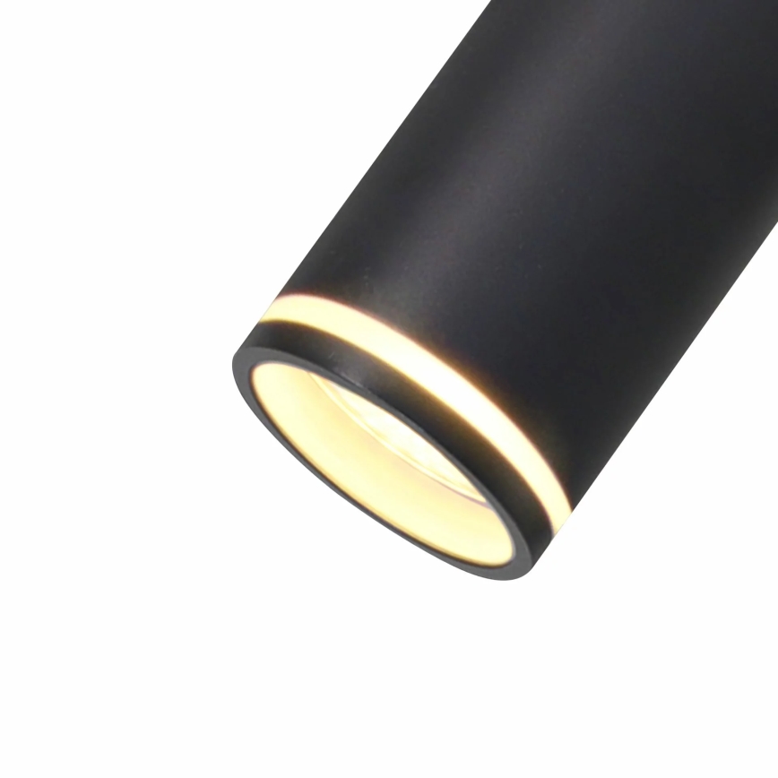 Chandelier on a string PARIS 6xGU10/12W/230V black