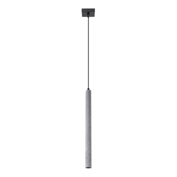 Chandelier on a string PASTELO 1xG9/8W/230V concrete