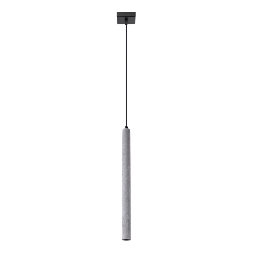 Chandelier on a string PASTELO 1xG9/8W/230V concrete