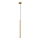 Chandelier on a string PASTELO 1xG9/8W/230V gold