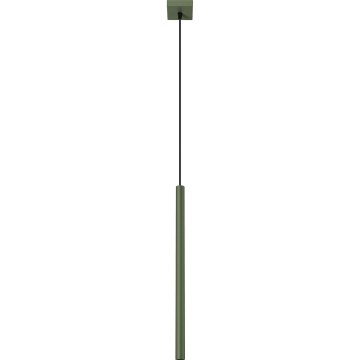 Chandelier on a string PASTELO 1xG9/8W/230V green