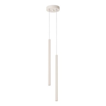 Chandelier on a string PASTELO 2xG9/8W/230V creamy