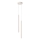 Chandelier on a string PASTELO 2xG9/8W/230V creamy