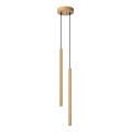 Chandelier on a string PASTELO 2xG9/8W/230V gold