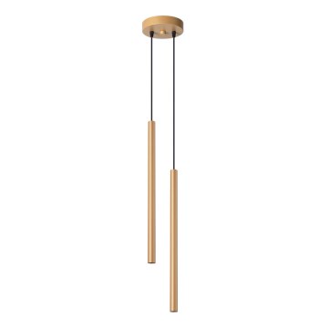 Chandelier on a string PASTELO 2xG9/8W/230V gold