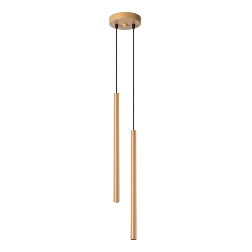Chandelier on a string PASTELO 2xG9/8W/230V gold