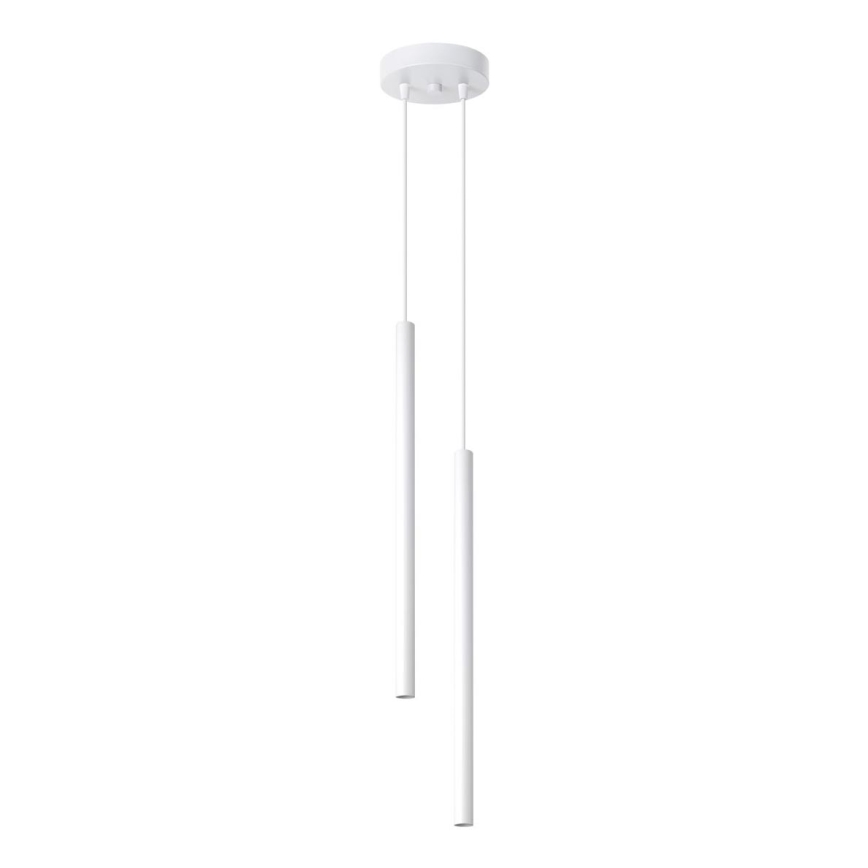 Chandelier on a string PASTELO 2xG9/8W/230V white