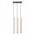 Chandelier on a string PASTELO 3xG9/8W/230V beech