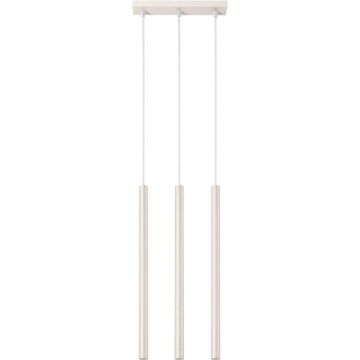 Chandelier on a string PASTELO 3xG9/8W/230V creamy