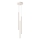 Chandelier on a string PASTELO 3xG9/8W/230V creamy