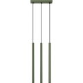 Chandelier on a string PASTELO 3xG9/8W/230V green