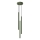 Chandelier on a string PASTELO 3xG9/8W/230V green
