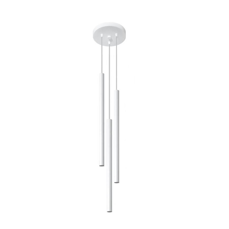 Chandelier on a string PASTELO 3xG9/8W/230V white