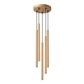 Chandelier on a string PASTELO 5xG9/8W/230V gold