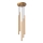Chandelier on a string PASTELO 5xG9/8W/230V gold