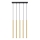 Chandelier on a string PASTELO 5xG9/8W/230V gold