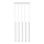 Chandelier on a string PASTELO 5xG9/8W/230V white