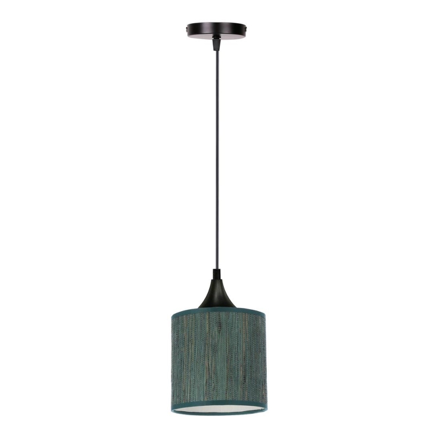 Chandelier on a string PATTI 1xE27/60W/230V d. 15 cm green
