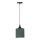 Chandelier on a string PATTI 1xE27/60W/230V d. 15 cm green