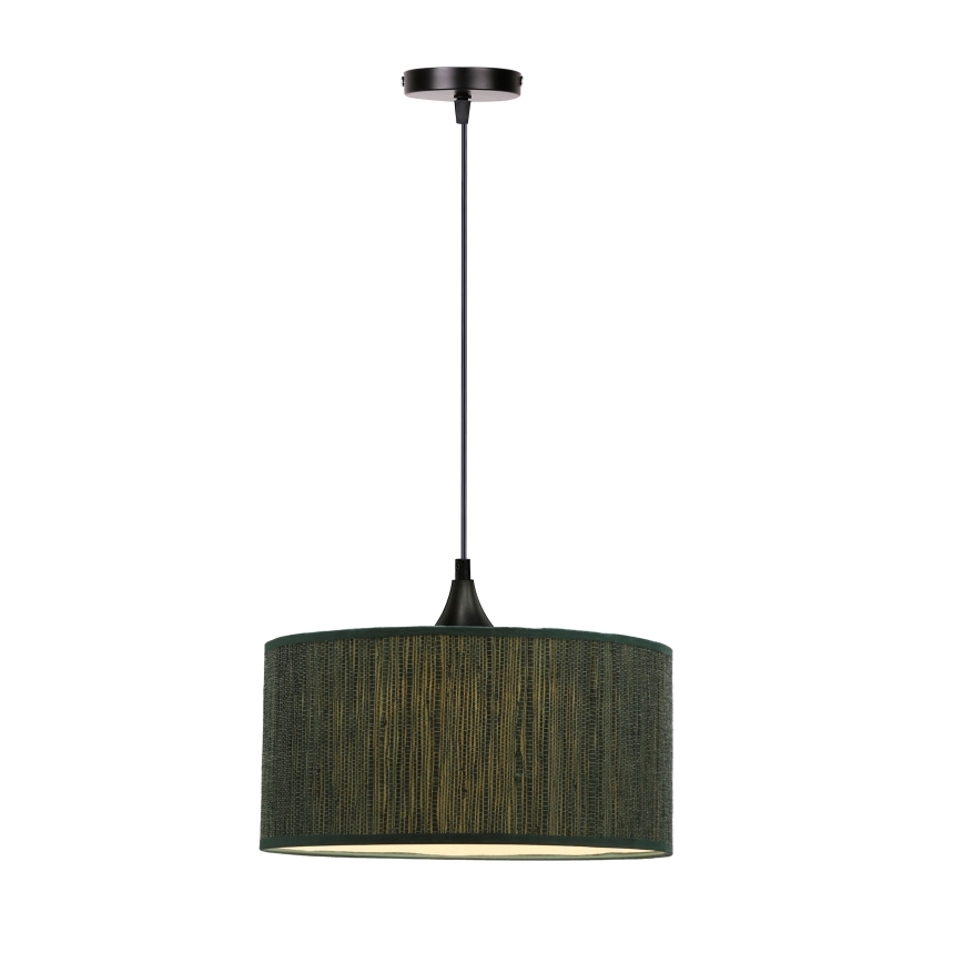 Chandelier on a string PATTI 1xE27/60W/230V d. 30 cm green