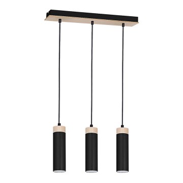 Chandelier on a string PEDRO 3xGU10/25W/230V