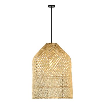 Chandelier on a string PELO 1xE27/40W/230V d. 35 cm rattan