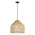 Chandelier on a string PELO 1xE27/40W/230V d. 40 cm rattan
