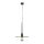 Chandelier on a string PENY 1xE27/11W/230V black/golden