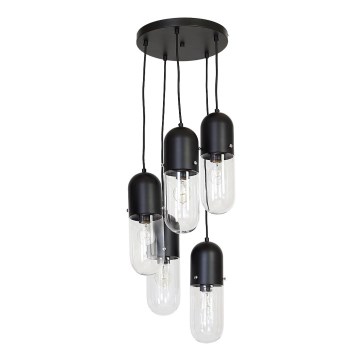 Chandelier on a string PILL 5xE27/60W/230V