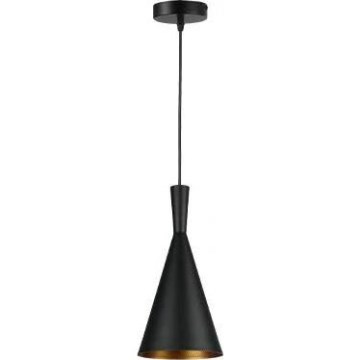 Chandelier on a string PINIO 1xE27/60W/230V d. 19 cm black