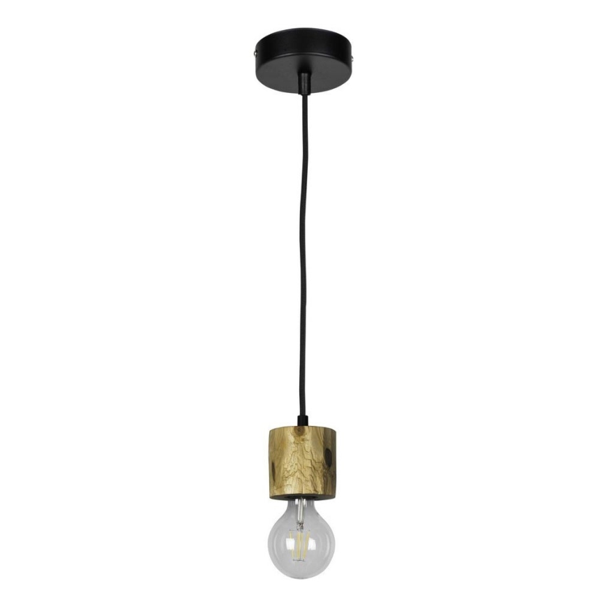 Chandelier on a string PINO 1xE27/60W/230V pine